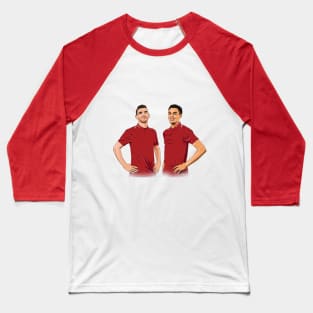 Trent Alexander-Arnold and Andrew Robertson Baseball T-Shirt